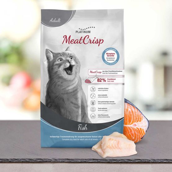 Platinum Cat MeatCrisp Adult Fish