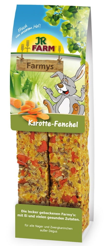 JR Farm Nager Snacks Bakery Farmy's Karotte & Fenchel