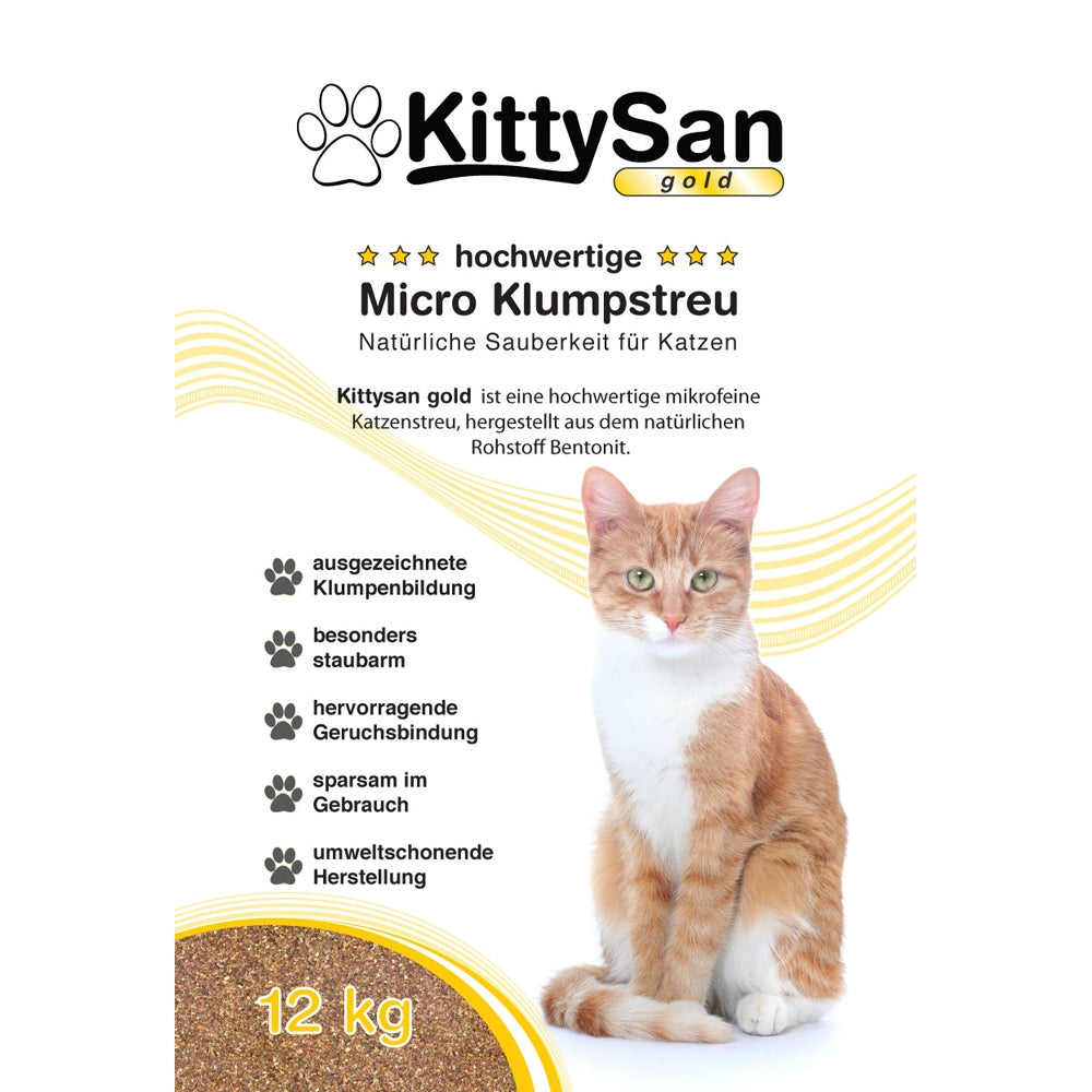 KittySan : Litière Gold sans parfum