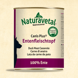 Naturavetal : Pot de viande Canard pur Canis Plus