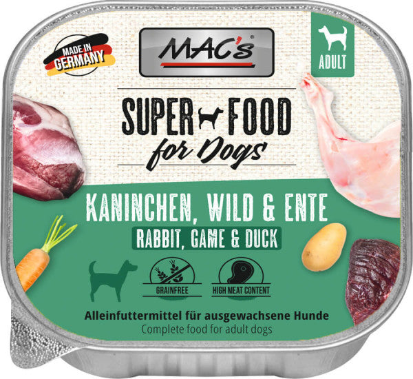 Mac's : Dog Lapin, Gibier & Canard