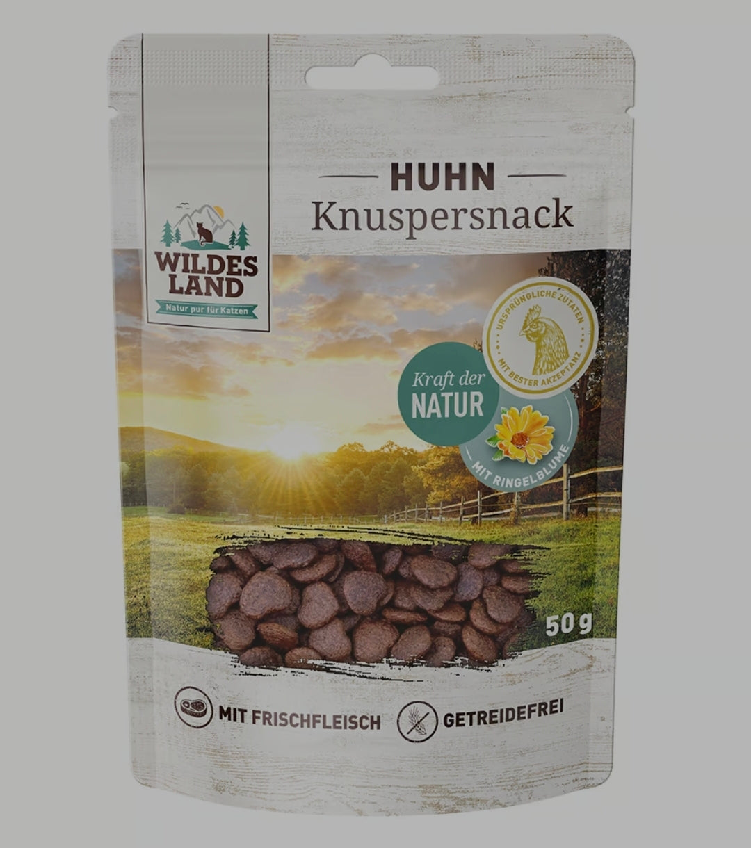 Wildes Land Snack croustillant poulet avec souci